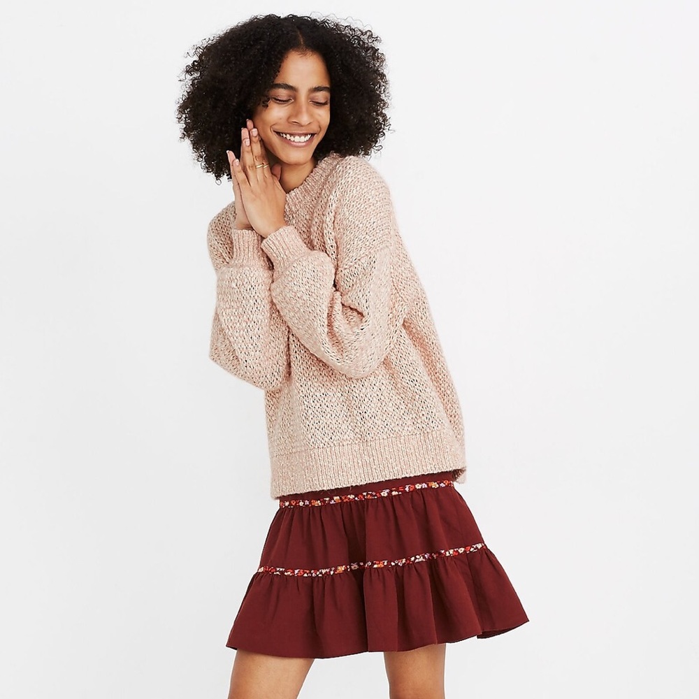 Madewell Baez Pullover Sweater